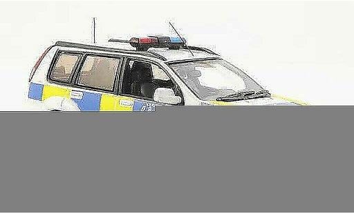 Nissan X Trail Base 1/43 J Collection Royal Barbados Polizia - Police 2008 modellini auto