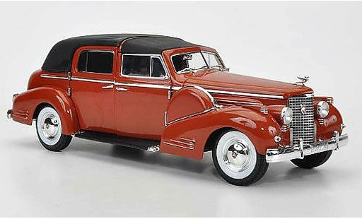Cadillac Fleetwood V16 1/18 Signature marrone avec Radio 1938 modellini auto