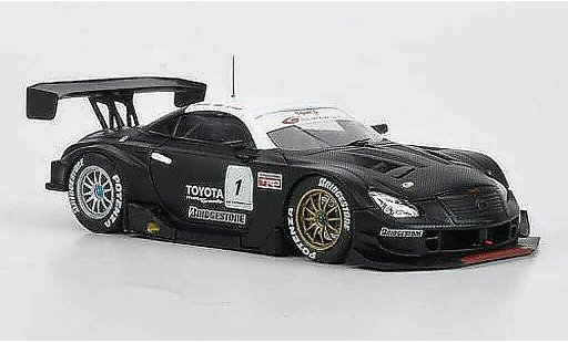 Lexus SC 430 1/43 Ebbro No.1 Tom's Testfahrzeug J.Wakisaka / A.Lotterer Super GT500 2007 modellini auto