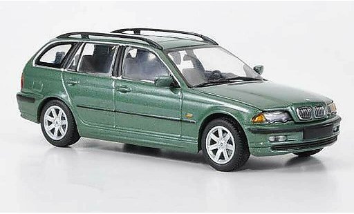 Bmw 323 touring 1/43 Minichamps (E46) verde 1999 modellini auto