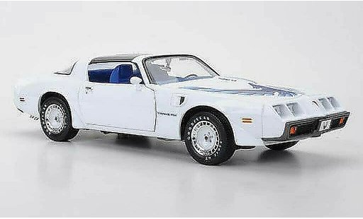 Pontiac Firebird 1980 1/18 Greenlight Turbo T/A bianco avec blum Dekor Triple 9 Collection modellini auto