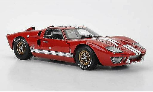 Ford GT40 Mk II 1/18 Shelby Collectibles GT 40 MkII rosso/bianco 1966 modellini auto