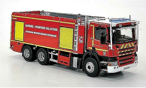 Scania Serie R P400 1/43 Eligor GIMAEX 95 Sapeurs Vigili del fuoco - Val d'Oise Schaumloschfahrzeug modellini auto
