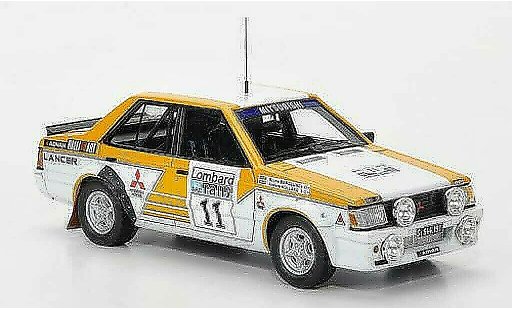 Mitsubishi Lancer 2000 Turbo 1/43 Neo No.11 Team Ralliart RAC Rally limitata edition 1981 modellini auto
