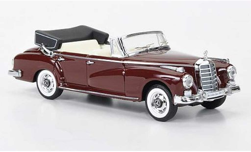 Mercedes 300 Cabriolet 1/43 Rio Cabrio rosso 1958 modellini auto