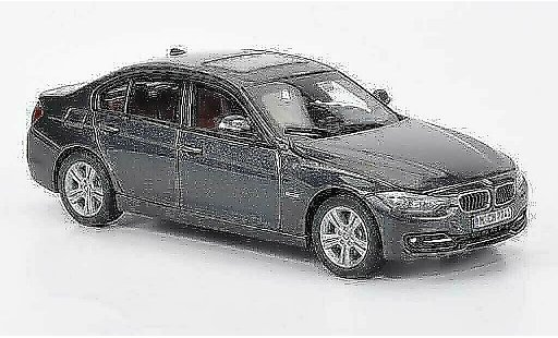 Bmw 330 berline 1/43 Hachette F30 (F30) grigio 2012 modellini auto
