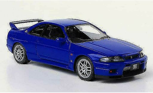 Nissan Skyline R33 1/43 HPI GT-R V-Spec LM limitata () blu RHD modellini auto