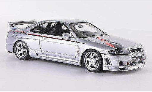 Nissan Skyline R33 1/43 HPI Nismo GT-R R-Tune grigio RHD modellini auto