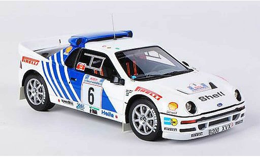 Ford RS 200 Rally 1/43 HPI No.6 Pirelli K.verdedel / B.Melander Acropolis 1986 modellini auto