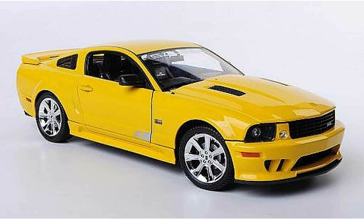 Saleen S281 E 1/18 Welly Mustang giallo modellini auto