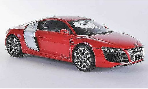 Audi R8 v10 1/18 Kyosho 5.2 FSI quattro rosso/grigio modellini auto