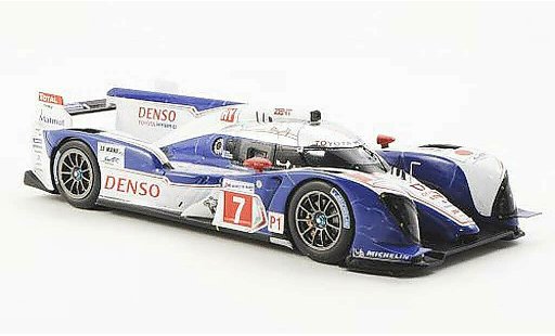 Toyota TS030 Base 1/43 Spark Hybrid No.7 Racing 24h Le Mans 2012 N.Lapiere/K.Nakajima/A.Wurz modellini auto