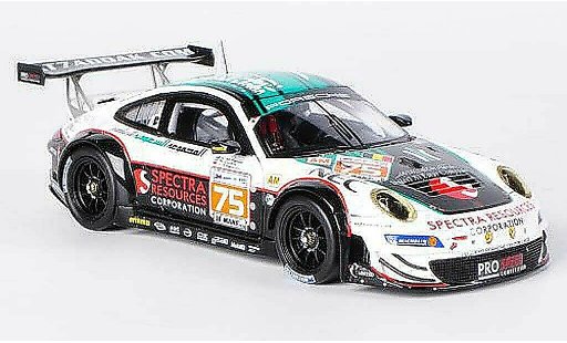 Porsche 911 GT3 RSR 1/43 Spark 2012 No.75 Prospeed Competition A.Al-Faisal / B.Curtis / S.Edwards 24h Le Mans modellini auto