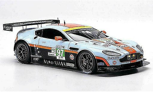 Aston Martin V12 Vantage vantage 1/43 Spark No.97 Gulf Racing 24h Le Mans 2012 modellini auto