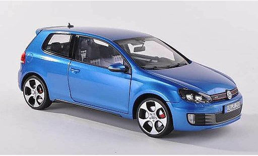 Volkswagen Golf GTI 1/43 Norev blu 2009 modellini auto