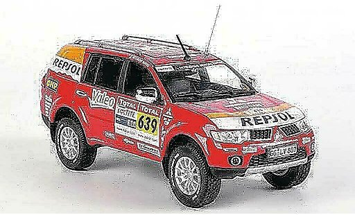 Mitsubishi Pajero Sport 1/43 Vitesse Dakar Team Service Car Rally Dakar 2009 modellini auto