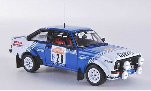 Ford Escort RS 1800 1/43 Vitesse MKII No.28 Castrol A.Presotto / M.Perissutti Rally Sanremo 1981 modellini auto