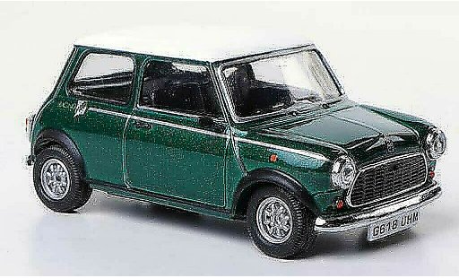 Austin Mini cooper 1/43 Vitesse Racing Green verde/bianco RHD 1990 modellini auto