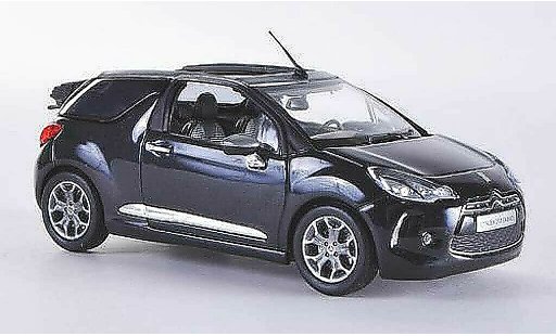 DS Automobiles DS3 Cabriolet 1/43 Norev Cabrio nero 2013 modellini auto