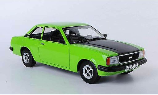 Opel Ascona B SR 1/18 Sun Star verde/nero modellini auto
