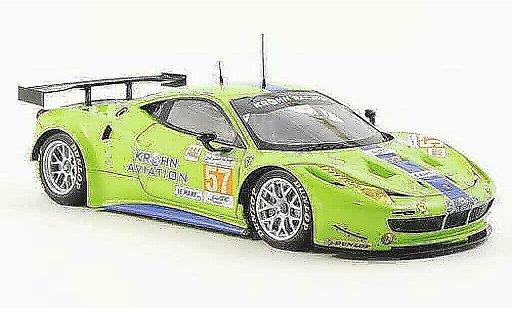 Ferrari 458 Italia GT2 1/43 Fujimi No.57 Krohn Racing 24h Le Mans 2012 modellini auto