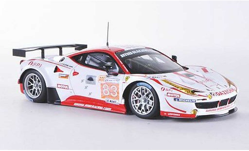 Ferrari 458 Italia GT2 1/43 Fujimi No.83 JMB Racing 24h Le Mans 2012 modellini auto