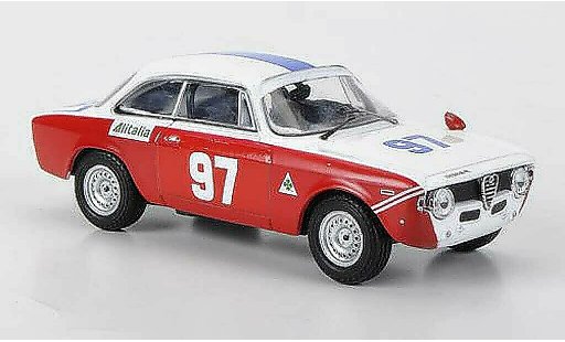 Alfa Romeo Giulia sprint gta 1/43 M4 1600 No.97 Rizzo / Alongi Targa Florio 1971 modellini auto
