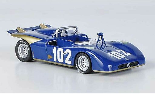 Alfa Romeo 33.3 prototipo 1/43 M4 1971 No.102 Coppa della Collina modellini auto