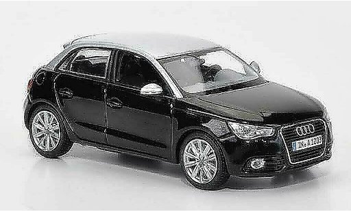 Audi A1 sportback 1/43 Kyosho nero/grigio 2012 modellini auto