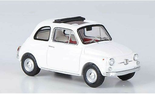 Fiat 500 F 1/43 Ebbro bianco 1965 modellini auto