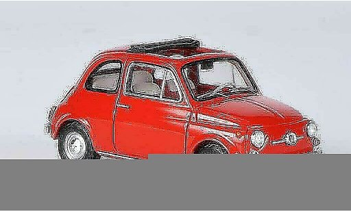 Fiat 500 F 1/43 Ebbro rosso 1965 modellini auto