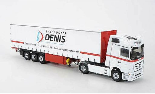 Mercedes Actros Base 1/43 Eligor MP3 Transports Denis Gardinenplanen-SZ modellini auto