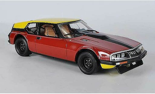 Citroen SM Proto Michelin 1/18 Ottomobile Prossoo rosso/giallo/opaco nero modellini auto