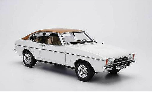 Ford Capri Ghia 3.0 1/18 Ottomobile Mk2 3.0L V6 bianco/marrone modellini auto