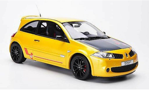 Renault Megane R26R 1/18 Ottomobile giallo/carbon modellini auto