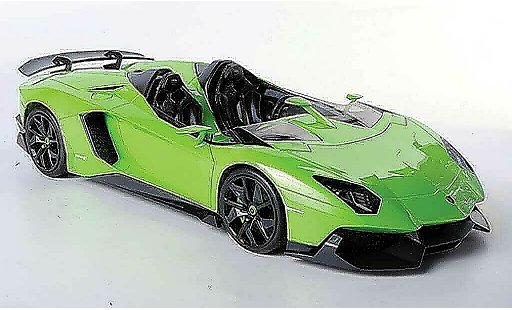 Lamborghini Aventador J 1/18 MR Collection verde 2012 modellini auto