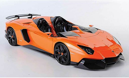 Lamborghini Aventador J 1/18 MR Collection orange 2012 modellini auto