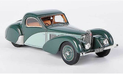 Bugatti 57 berline 1/43 Look Smart grigio verde 1937 modellini auto