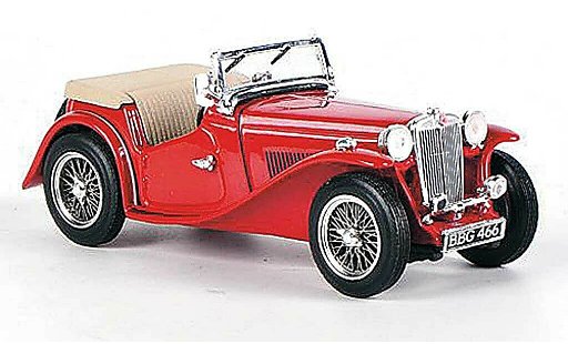 MG TC Base 1/43 Vitesse aperto rosso 1945 modellini auto