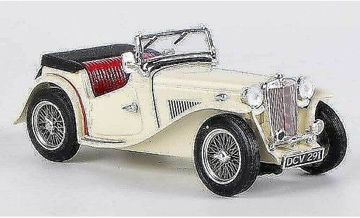 MG TC Base 1/43 Vitesse aperto cream 1945 modellini auto