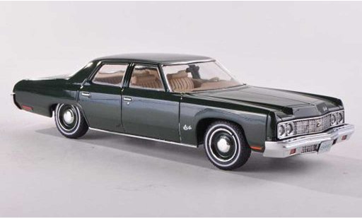 Chevrolet Bel Air Coupe 1/18 Premium X 1973 nero-vert modellini auto