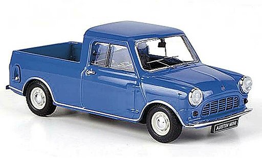 Austin Mini Pick Up utilitaire 1/43 Ebbro 1/4 ton blu RHD 1961 modellini auto