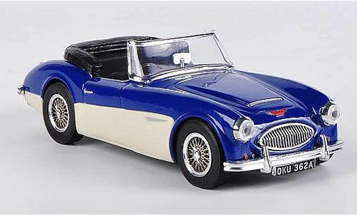Austin Healey 3000 roadster 1/43 Vitesse aperto Ozean blu/ivory modellini auto
