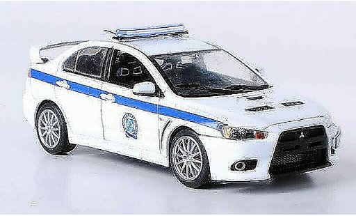 Mitsubishi Lancer Evolution X 1/43 Vitesse Polizia Griechenland modellini auto