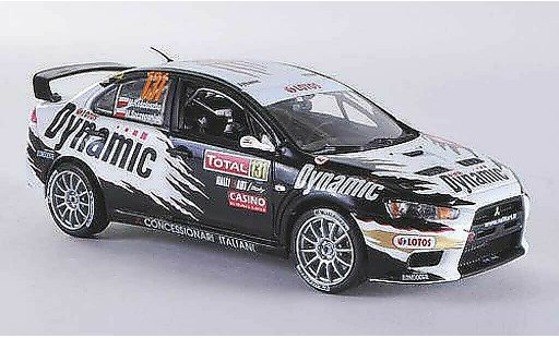 Mitsubishi Lancer Evolution X 1/43 Vitesse No.131 M.Kosciuszko / M.Szczepaniak Rally Monte Carlo 2012 modellini auto