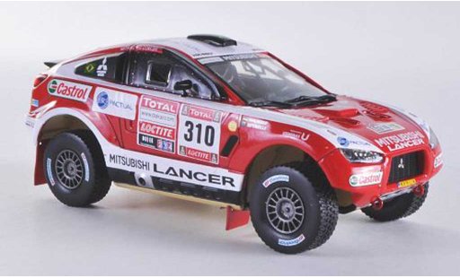 Mitsubishi Racing Lancer Base 1/43 Vitesse No.310 G.Spinelli / H.Youssef Rally Dakar 2012 modellini auto