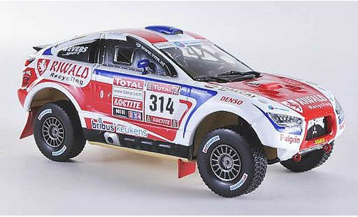 Mitsubishi Racing Lancer Base 1/43 Vitesse No.314 B.ten Brinke / M.Baumel Rally Dakar 2012 modellini auto