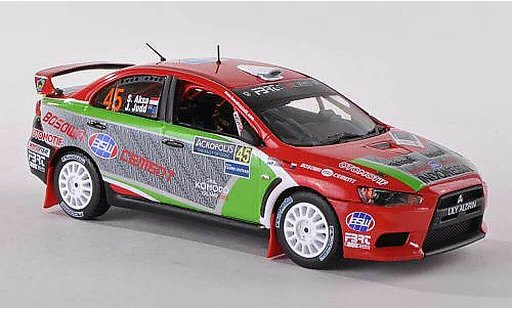 Mitsubishi Lancer Evolution X 1/43 Vitesse No.45 2nd PWRC Acropolis Rally 2012 S.Aksa/J.Judd modellini auto
