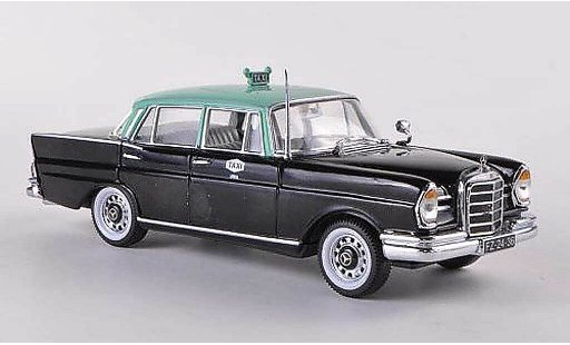 Mercedes 220 SE 1/43 Vitesse (W111) Taxi Lissabon (P) nero/grigiogun modellini auto