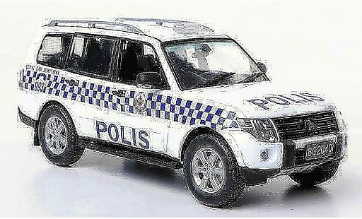 Mitsubishi Pajero Base 1/43 Vitesse Polis Polizia Brunei modellini auto